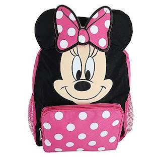 Foto 2 | Venta Internacional- Mochila Escolar Minnie Mouse Cara Grande De 12'' Multicolor
