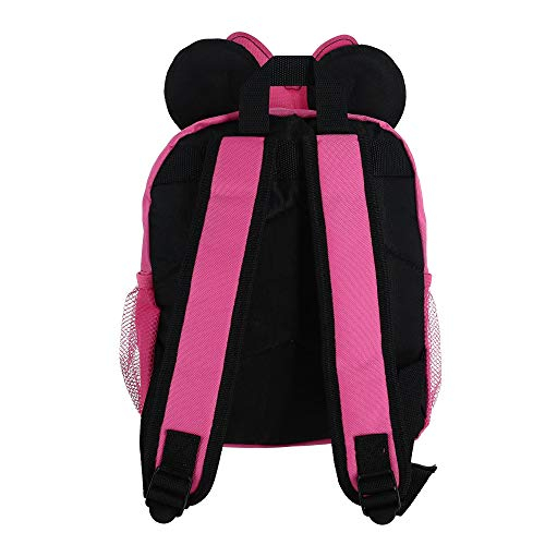 Foto 4 pulgar | Venta Internacional- Mochila Escolar Minnie Mouse Cara Grande De 12'' Multicolor