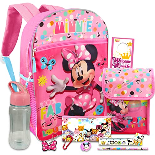 Foto 6 pulgar | Venta Internacional- Mochila con Lonchera de Disney Minnie Mouse Multicolor para Niñas