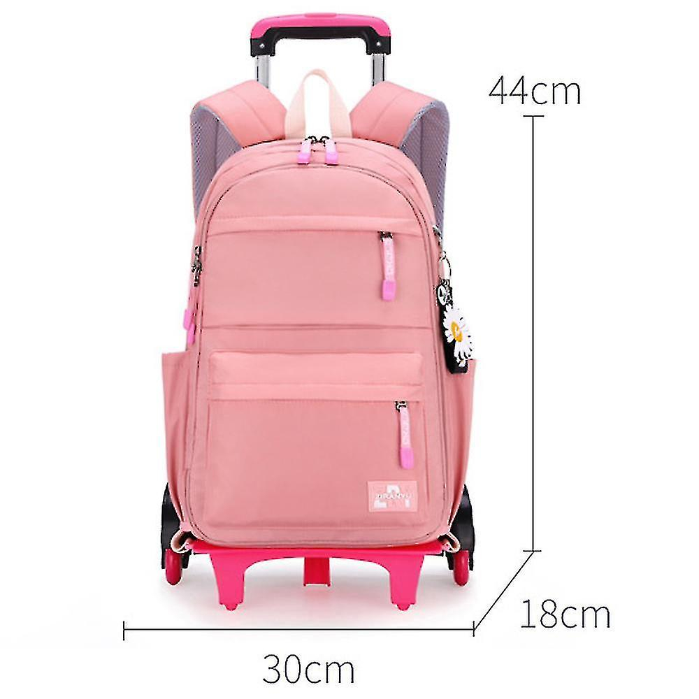 Foto 5 | Venta Internacional - Mochila con Ruedas Huoguo color Rosa