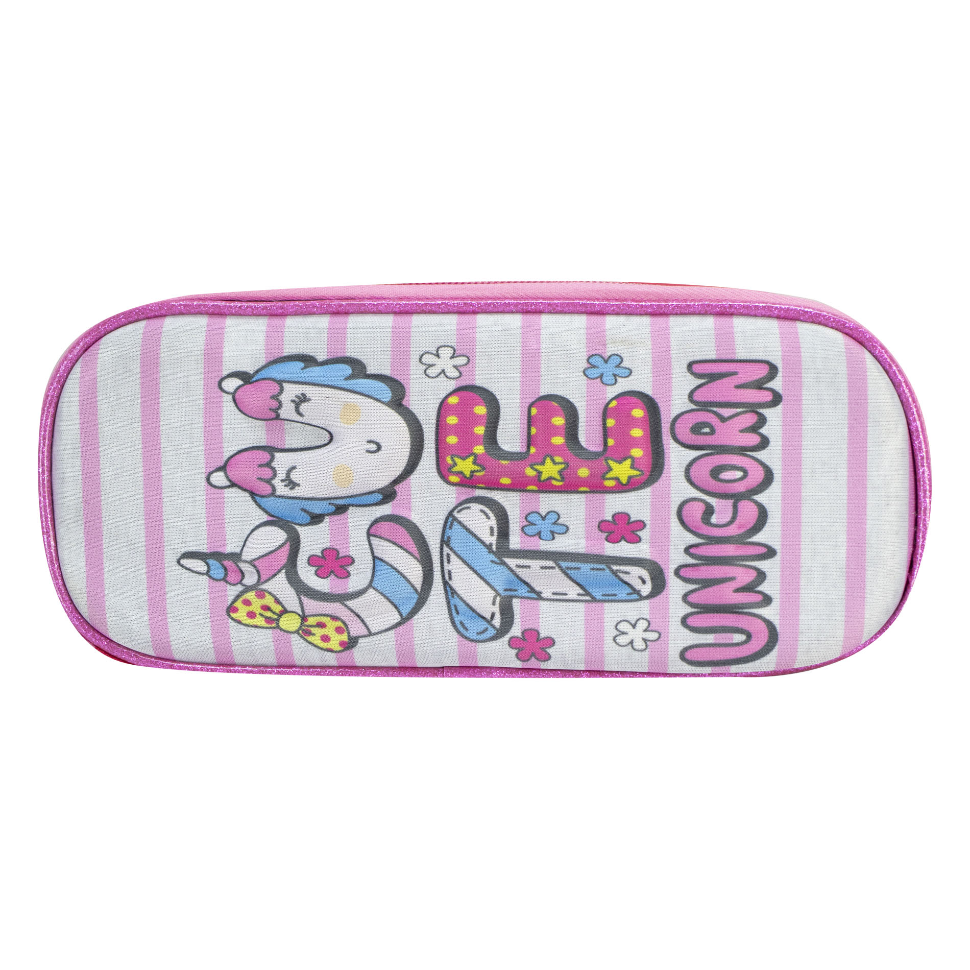 Foto 4 pulgar | Mochila Unisex Fiusha  Cute Unicorn Sintetico Trio Escolar C/luz Nueva Imagen