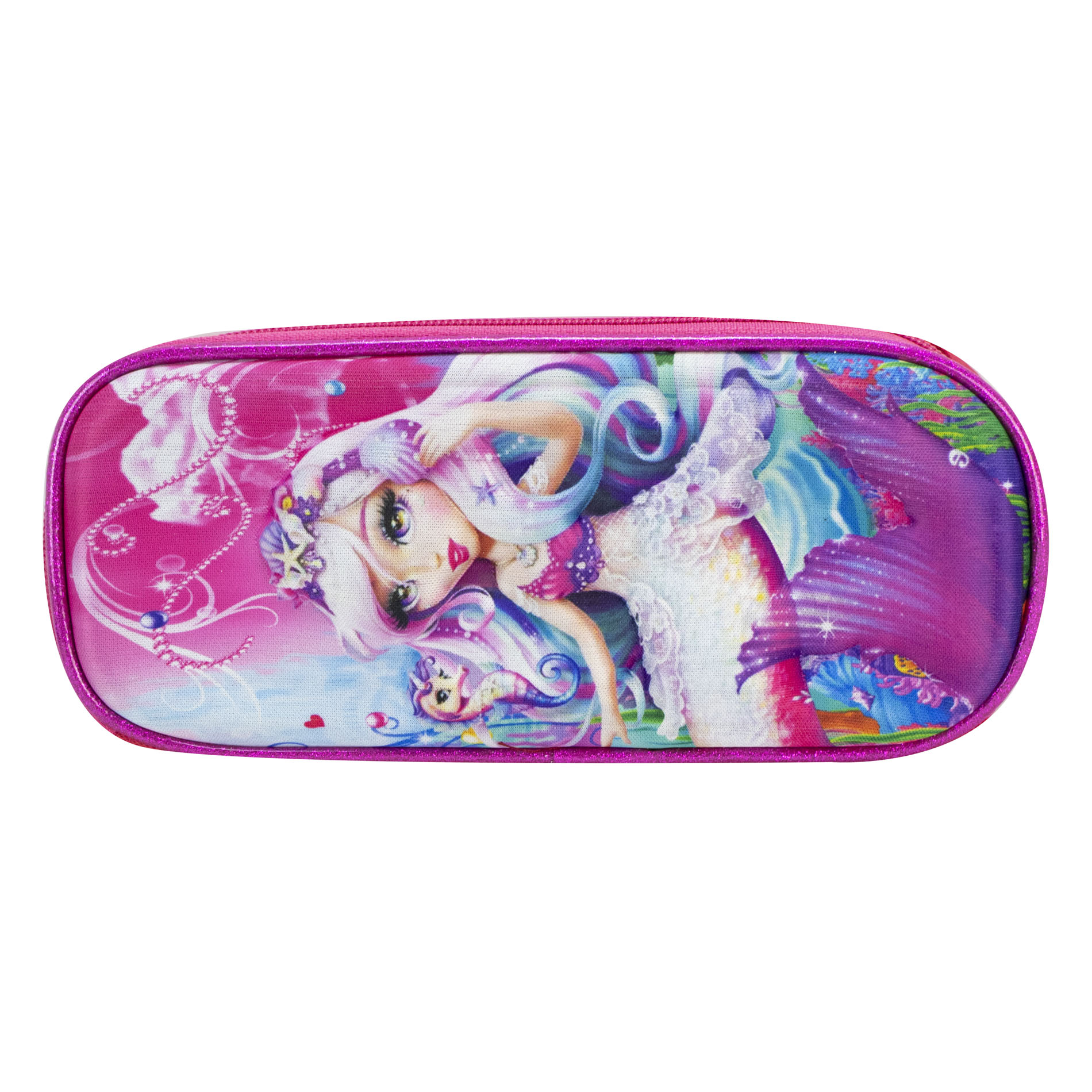 Foto 4 pulgar | Mochila Unisex Fiusha  Sirena Sintetico Trio Escolar C/luz Nueva Imagen