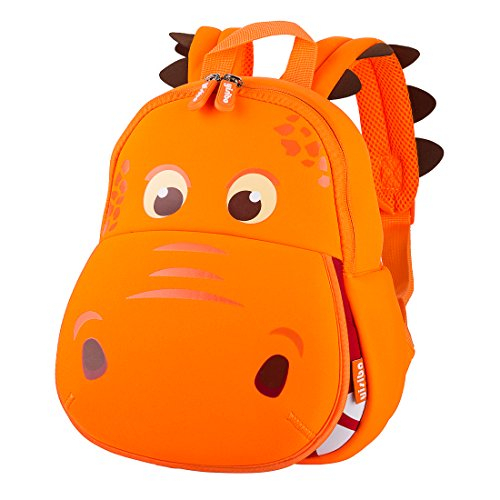 Venta Internacional- Mochila Dinosaurio Yisibo Anaranjada