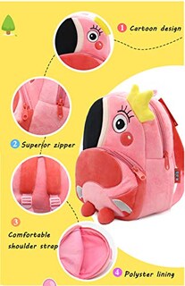 Foto 5 | Venta Internacional-Mochila Ladyzone color Rosa para Niña