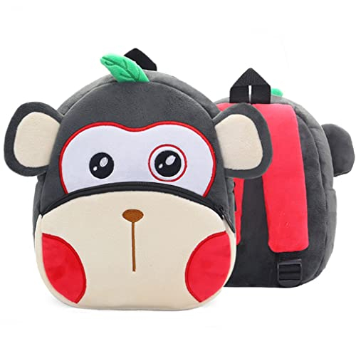 Venta Internacional- Mochila para Niños Ladyzone Zoo Adorable Bolso Felpa Dibujos Tamaño 10'' Preescolar