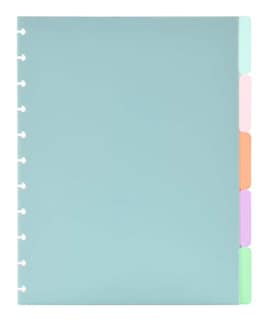 Foto 3 | Venta Internacional- Separador de Hojas para Libreta Tamaño Carta 5 Piezas Colores Pastel