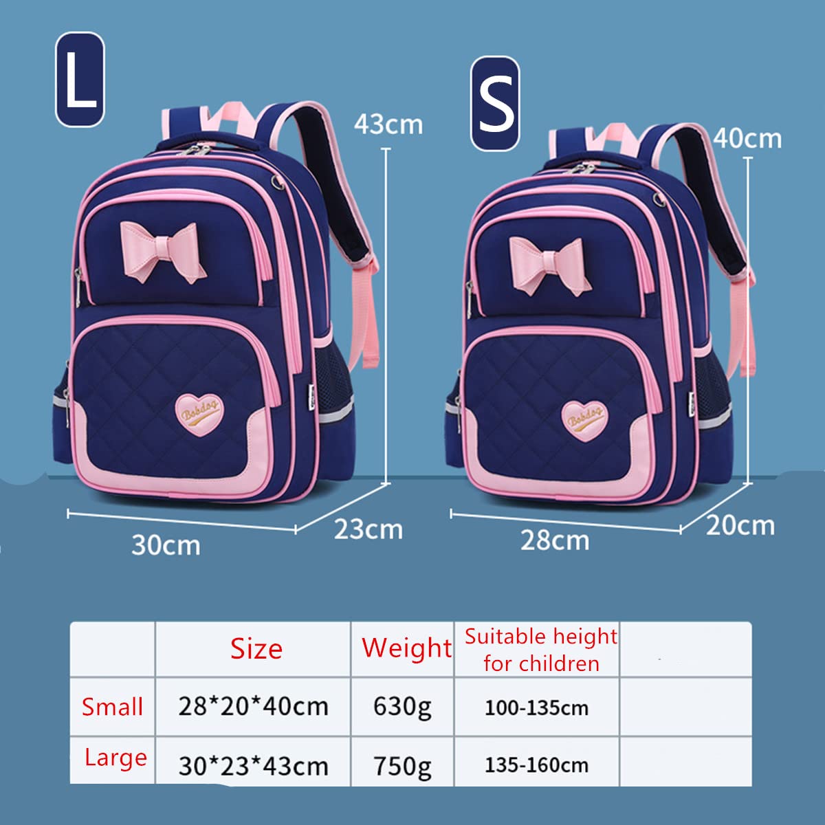 Foto 5 pulgar | Venta Internacional-Mochila con Bolsa Escolar color Rosa 2 Piezas para Niña