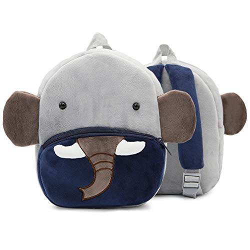 Foto 2 pulgar | Venta Internacional-Mochila de Peluche Ladyzone color Gris para Niño