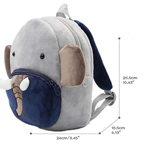 Foto 4 pulgar | Venta Internacional-Mochila de Peluche Ladyzone color Gris para Niño