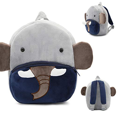 Foto 5 pulgar | Venta Internacional-Mochila de Peluche Ladyzone color Gris para Niño