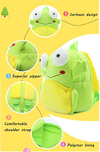 Foto 6 pulgar | Venta Internacional- Mochila Infantil Diseño de Rana