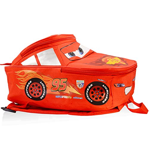 Foto 5 pulgar | Venta Internacional- Mochila Mini Disney Cars para Niños y Niñas 12'' de Rayo Mcqueen con Pegatinas