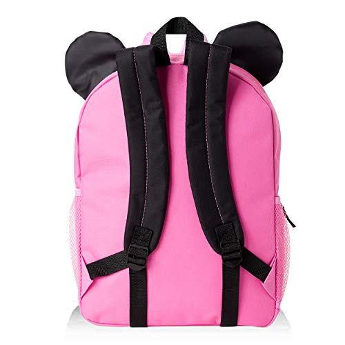 Foto 5 pulgar | Venta Internacional- Mochila Minnie Mouse Grande Escolar 14'' Premium con Orejas 3D y Lazo Inflado