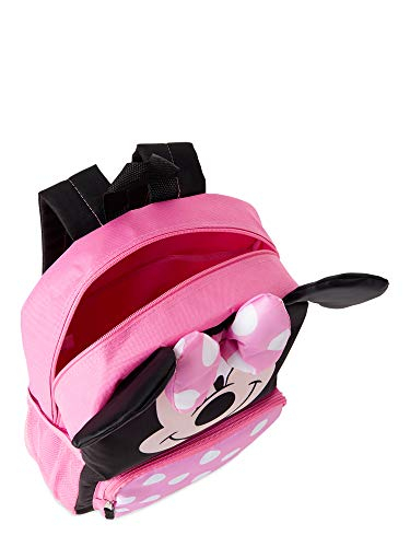 Foto 6 pulgar | Venta Internacional- Mochila Minnie Mouse Grande Escolar 14'' Premium con Orejas 3D y Lazo Inflado