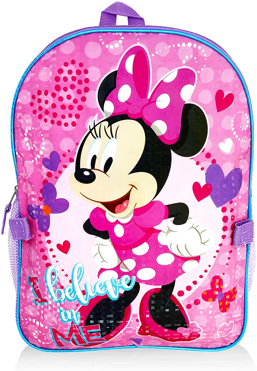 Foto 4 pulgar | Venta Internacional- Mochila Disney Minnie Mouse + Lonchera 5 Piezas 16''