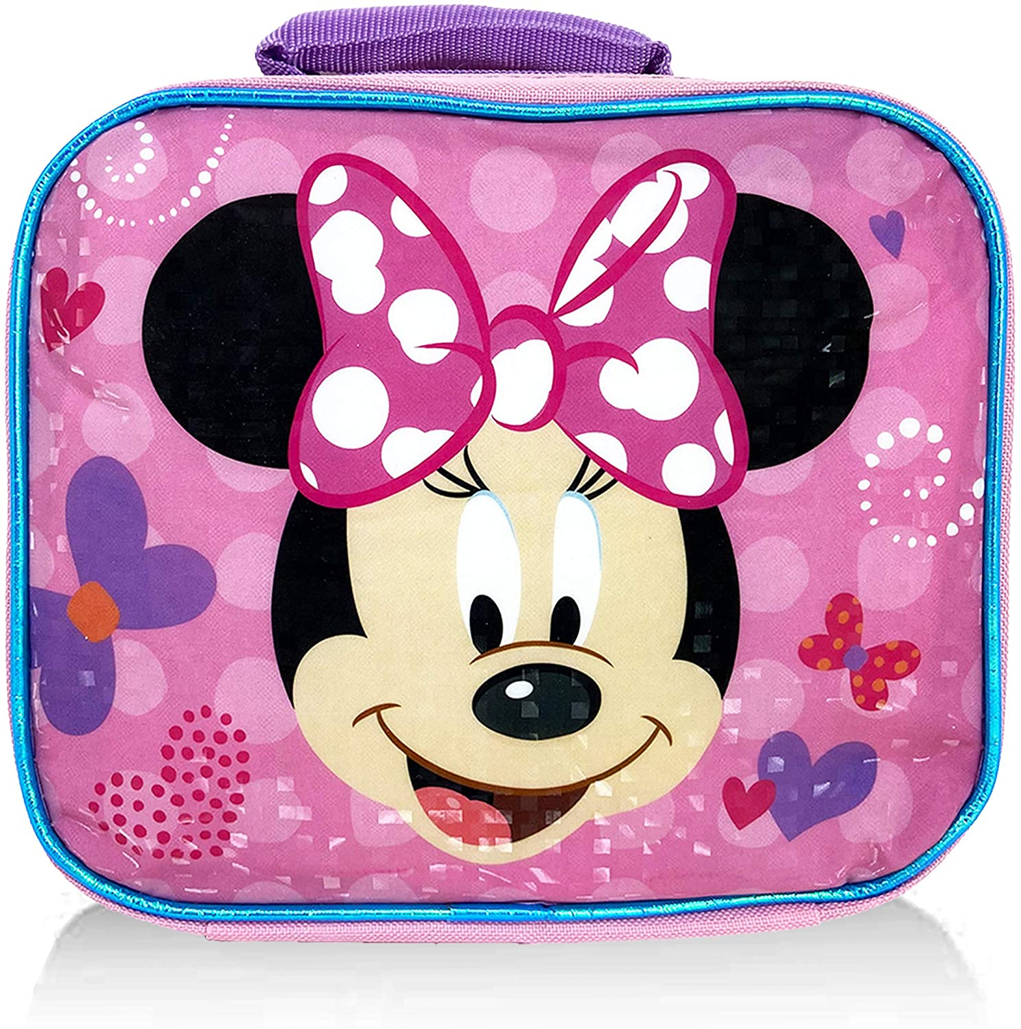 Foto 5 pulgar | Venta Internacional- Mochila Disney Minnie Mouse + Lonchera 5 Piezas 16''