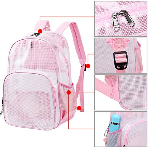 Foto 6 pulgar | Venta Internacional- Mochila Escolar Rosa