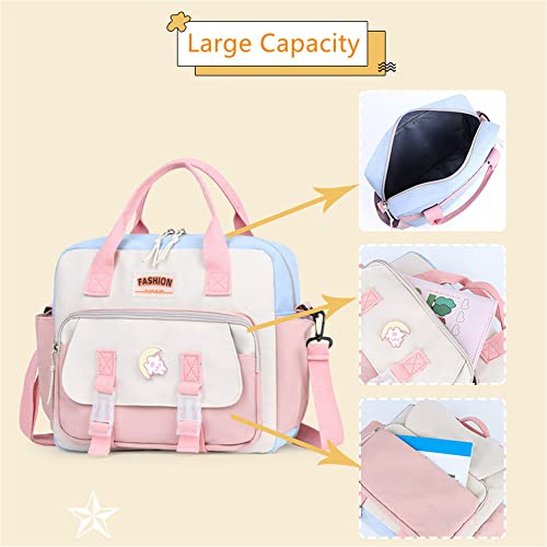 Foto 5 pulgar | Venta Internacional-Mochila Escolar Jellyea color Rosa para Niña