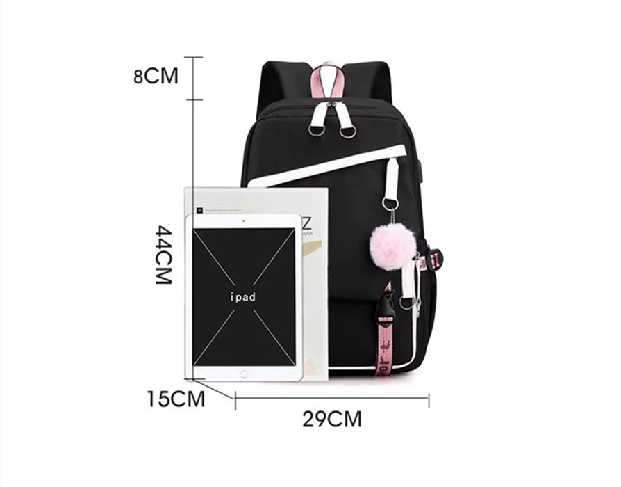 Foto 4 pulgar | Venta Internacional - Mochila Yifan Negra TikTok