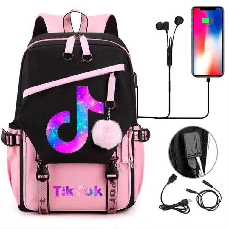 Foto 2 pulgar | Venta Internacional - Mochila Yifan Negra TikTok