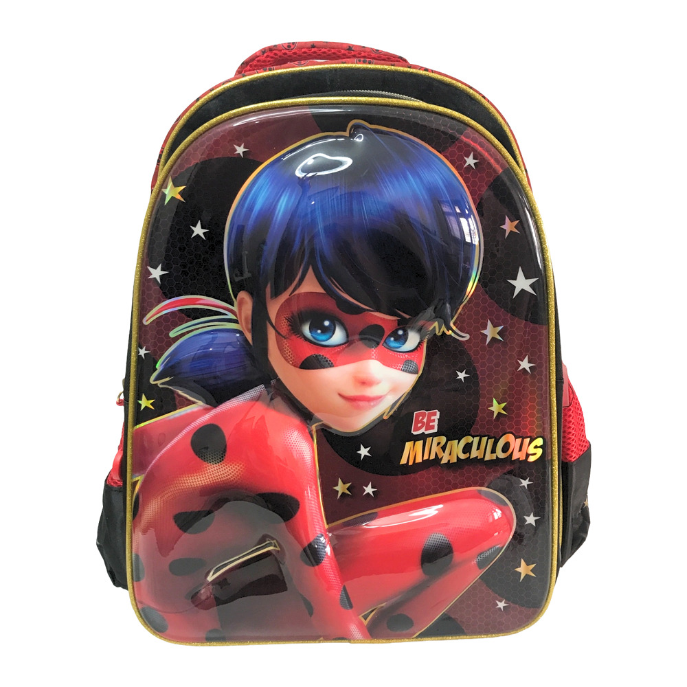 Foto 2 pulgar | Mochila Primaria Lady Bug Bug Girl Roja