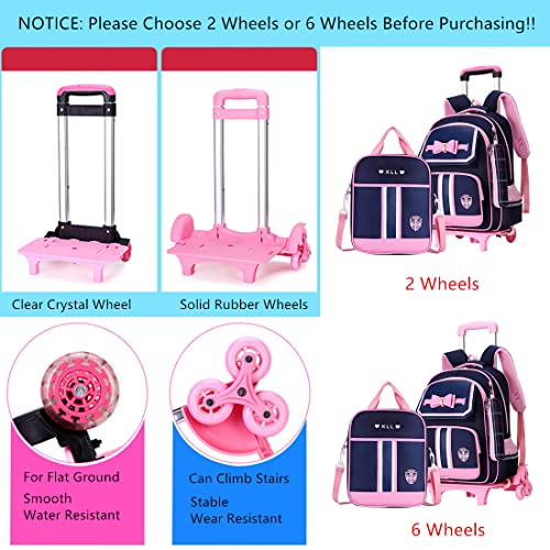 Foto 4 | Venta Internacional- Set De Mochila Enrollable de 3 Piezas para Niñas