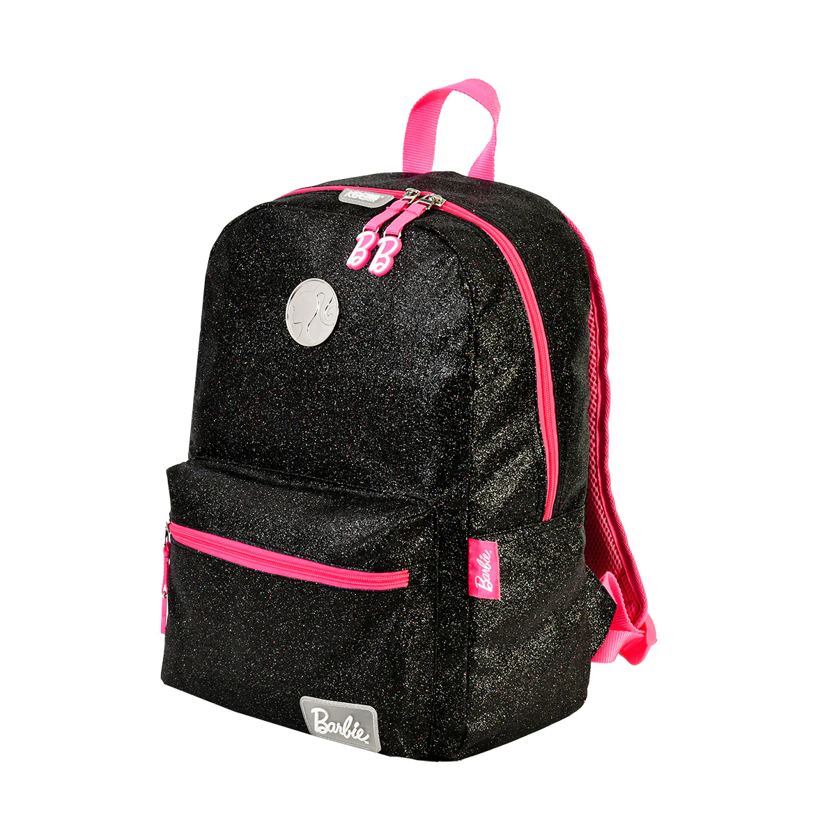 Foto 3 | Mochila Backpack Barbie Negra con Brillos Brillante