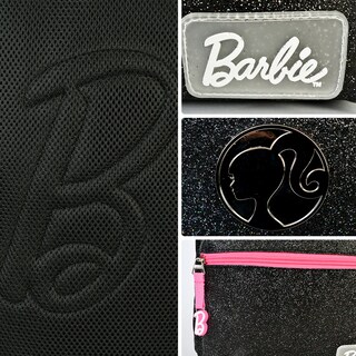 Foto 8 | Mochila Backpack Barbie Negra con Brillos Brillante