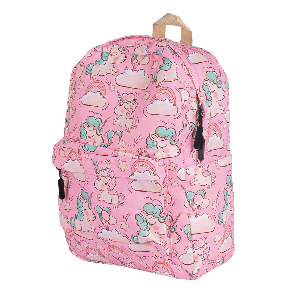 Foto 3 pulgar | Kit Escolar Coquette Mochila Lonchera Lapicera Unicornio Rosa