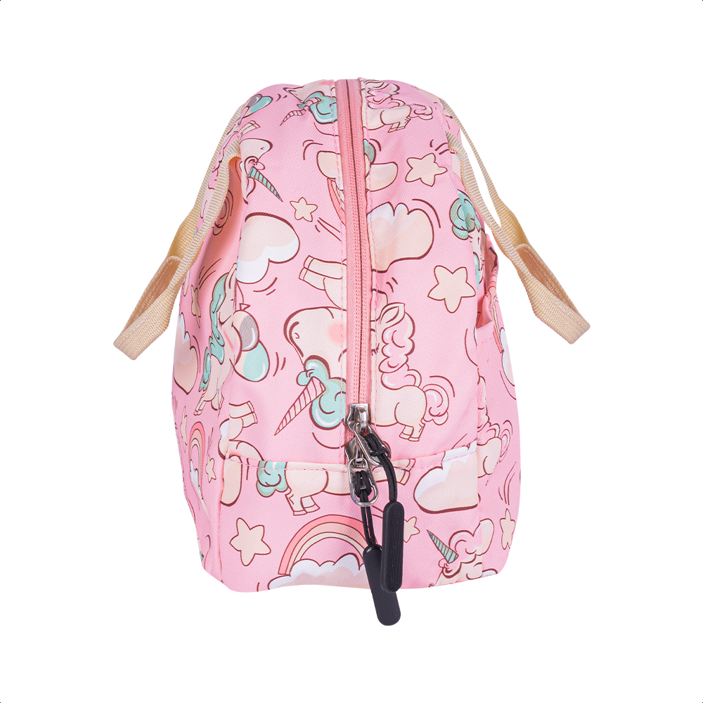 Foto 4 pulgar | Kit Escolar Coquette Mochila Lonchera Lapicera Unicornio Rosa