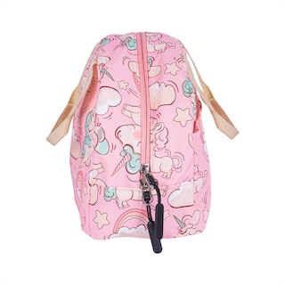 Foto 3 | Kit Escolar Coquette Mochila Lonchera Lapicera Unicornio Rosa