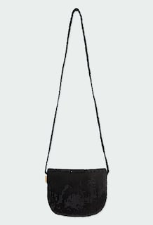 Foto 3 | Bolso con Lentejuelas Boboli Negra para Niña