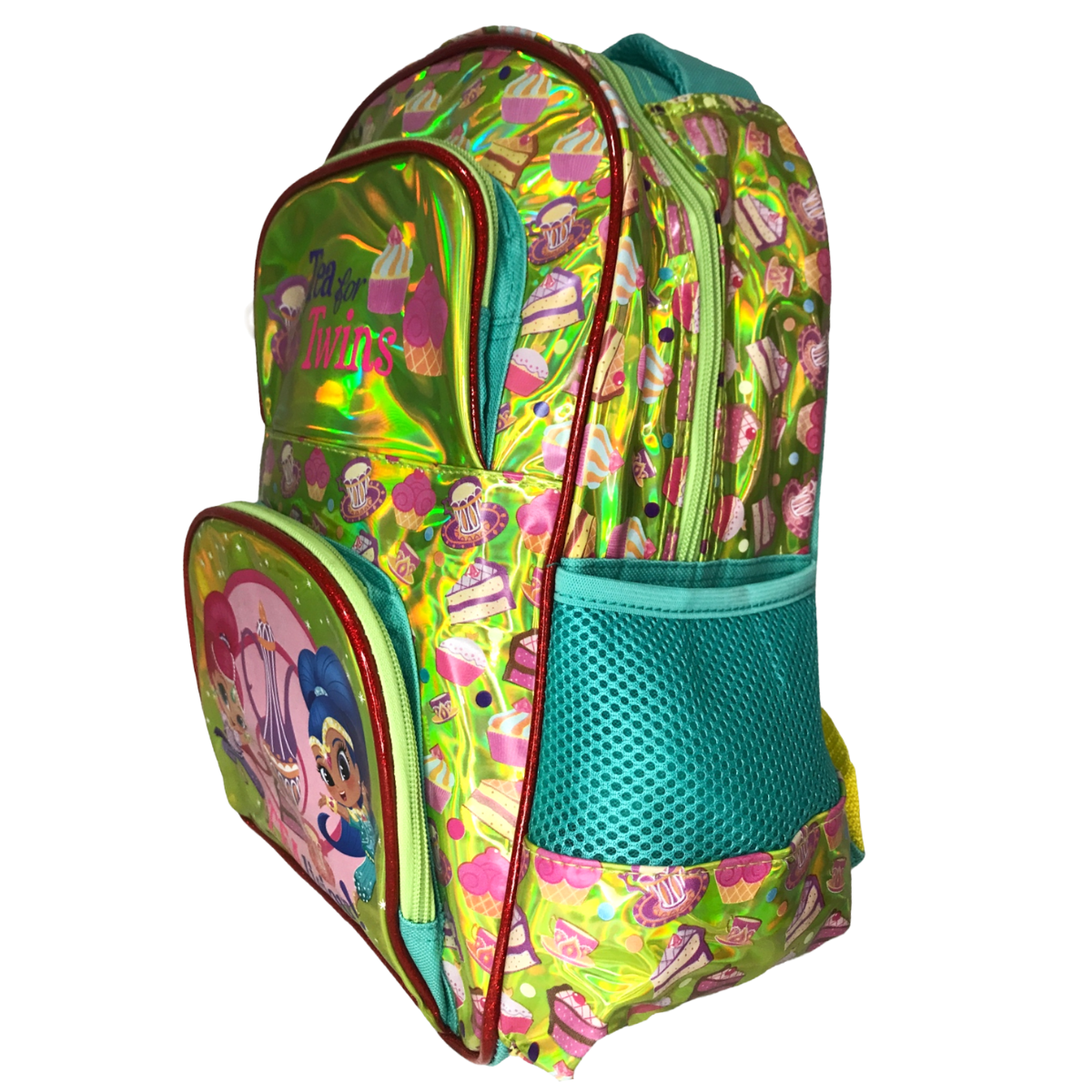 Foto 3 pulgar | Mochila Infantil Kinder Shimmer & Shine 5339 Verde