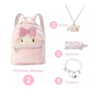 Foto 3 | Pack Mochila Sanrio Cinnamoroll Melody T