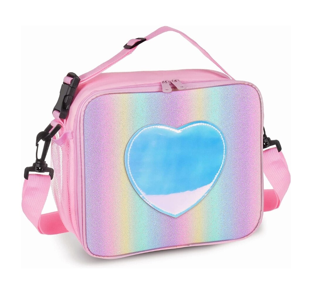 Lonchera Termica Portátil Arco Iris Rosa $561