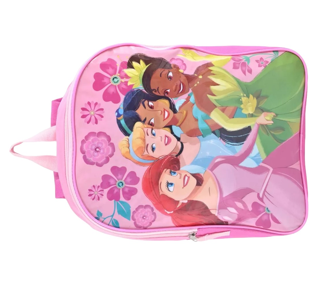 Foto 5 pulgar | Mochila Escolar Preescolar Correas Ajustables Princessas Color Rosa