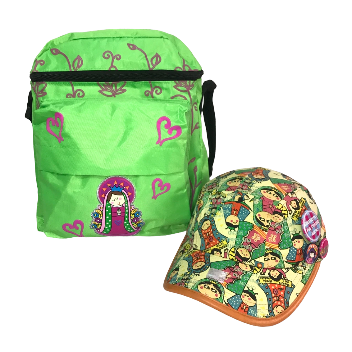 Foto 2 pulgar | Bolsa + Gorra Infantil Distroller Multicolor de la Virgencita