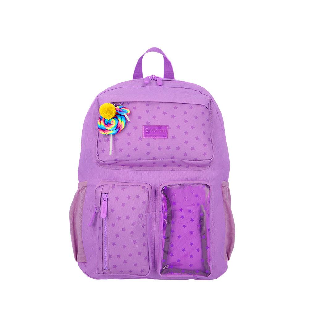 Foto 2 pulgar | Mochila Xtrem Queens Lila