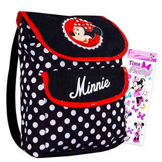 Foto 1 | Mochila Disney Minnie Mouse Puntos con Pegatinas del Álbum de Mickey - Venta Internacional