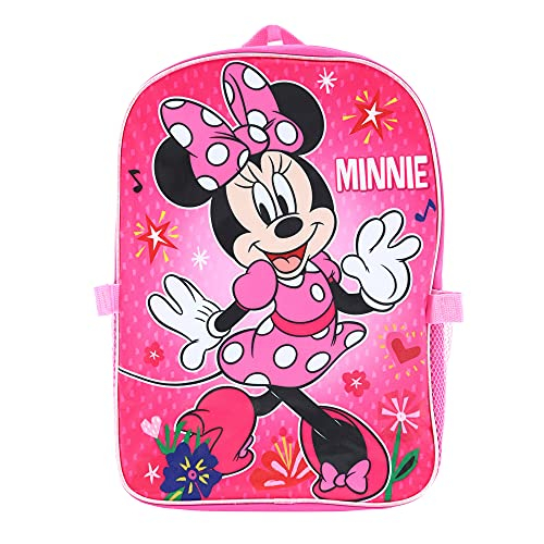 Foto 3 pulgar | Mochila Disney Minnie Mouse Girl's 16 '' Lonchera Desmontable Rosa - Venta Internacional