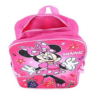 Foto 4 | Mochila Disney Minnie Mouse Girl's 16 '' Lonchera Desmontable Rosa - Venta Internacional