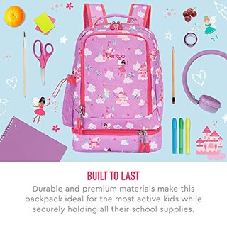 Foto 2 | Mochila y Bolsa de Almuerzo para Niñas Bentgo Kids Prints 2 en 1 - Venta Internacional