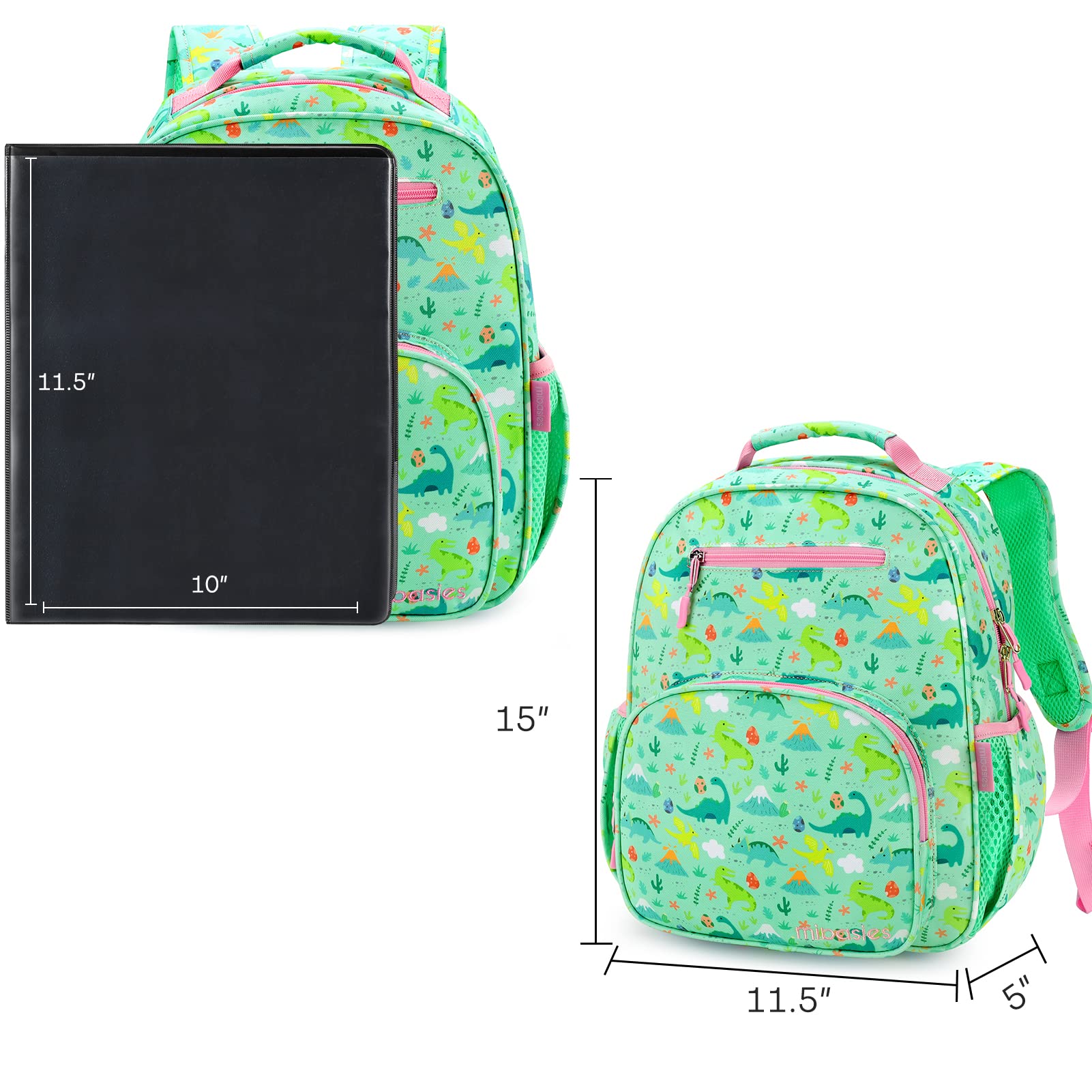 Foto 5 | Mochila Mibasies Verde Infantil-Venta Internacional