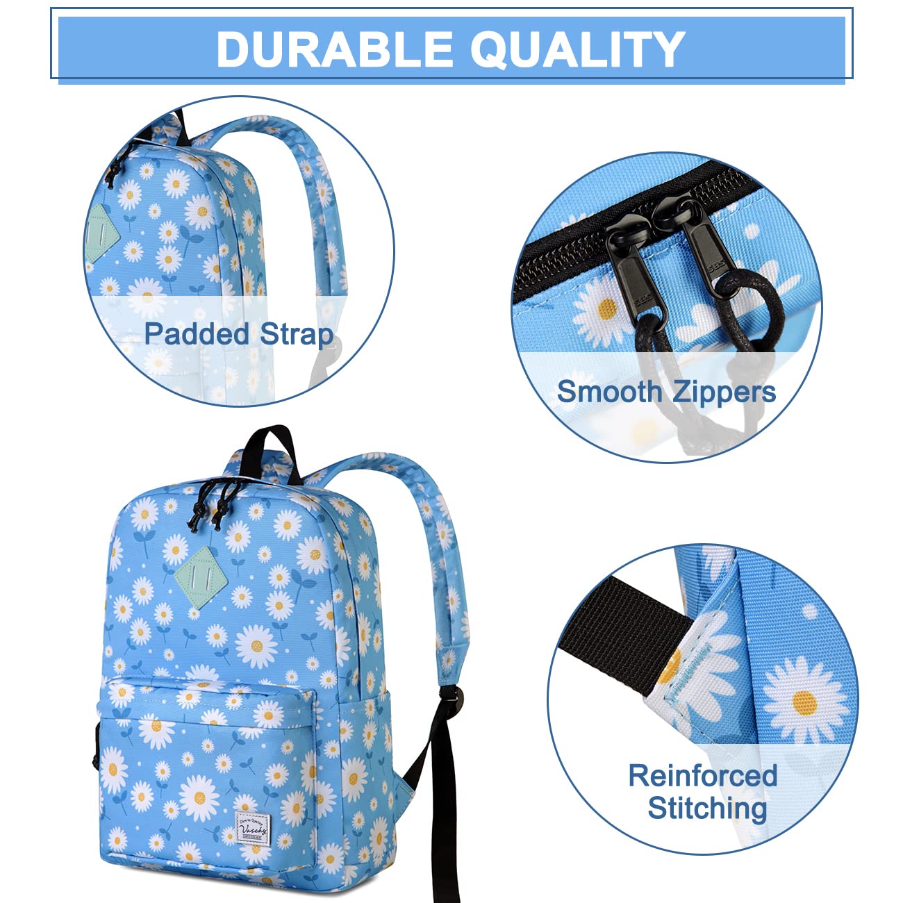 Foto 5 pulgar | Mochila Vaschy Azul Infantil-Venta Internacional