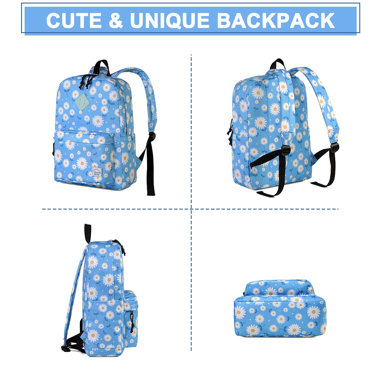 Foto 6 pulgar | Mochila Vaschy Azul Infantil-Venta Internacional