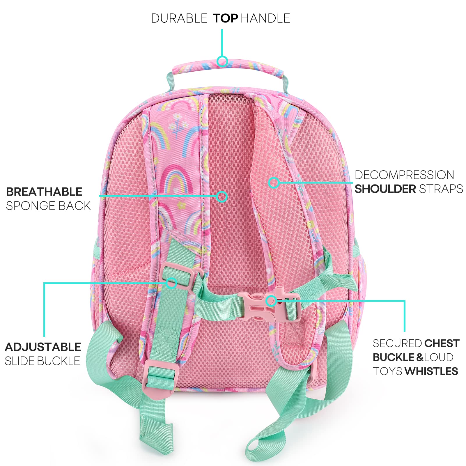 Foto 5 pulgar | Mochila Mibasies Rosa Infantil-Venta Internacional