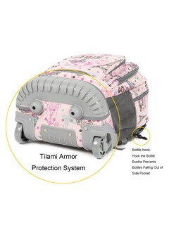 Foto 5 | Mochila con Ruedas Tilami Kids 45 cm Rosa - Venta Internacional