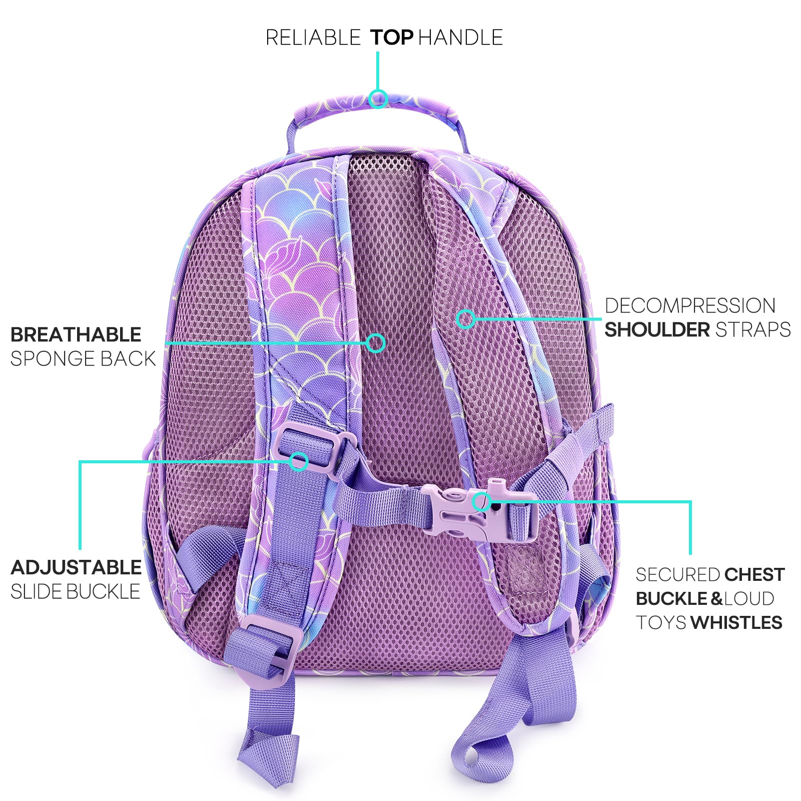 Foto 5 pulgar | Mochila Mibasies Toddler para Niñas 2 a 4 Años - Venta Internacional