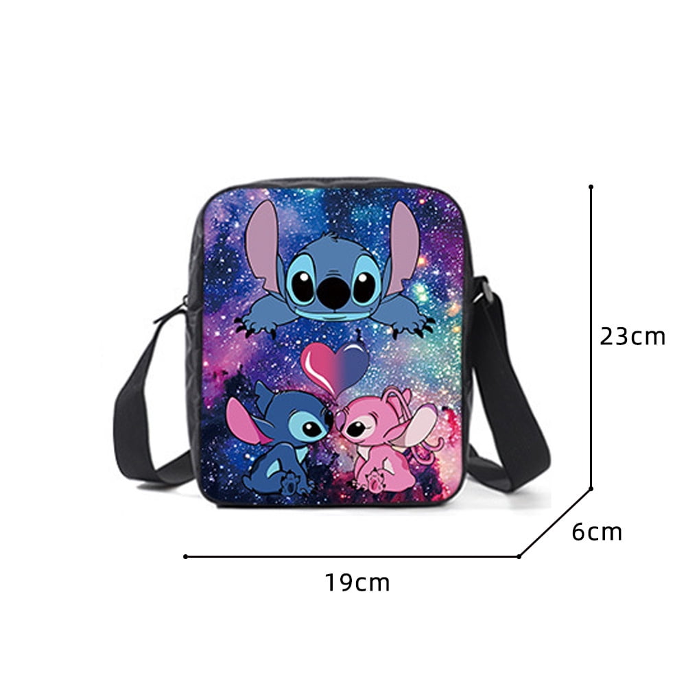 Foto 7 pulgar | Set de Mochila Stitch Casual Poliéster Azul 3 Piezas - Venta Internacional