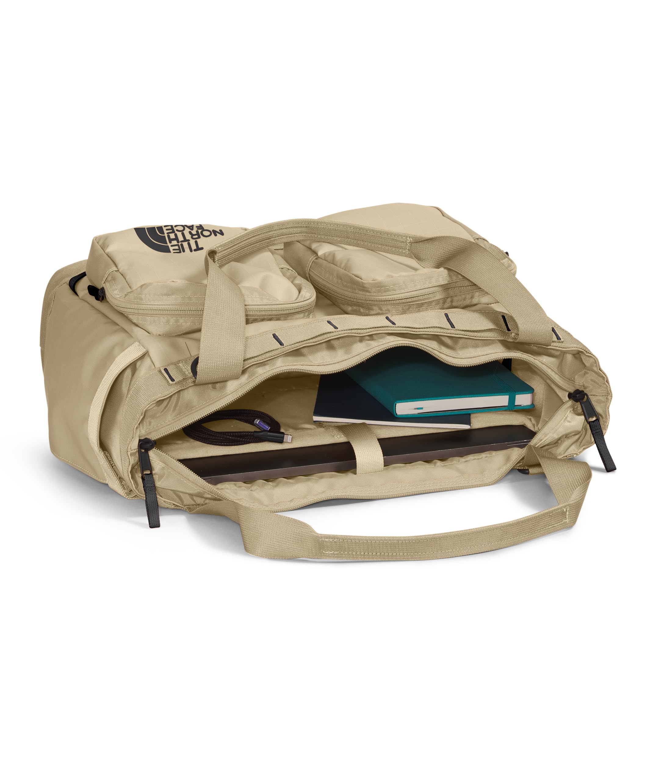 Foto 3 | Bolsa The North Face Base Camp Voyager Gravel TNF Beige - Venta Internacional